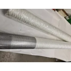 Filterkerze Gewickelt Glasfaser 10µm Rohr 912mm